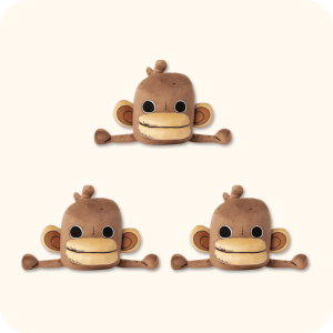 Unkey The Onkey Plush 3PCS